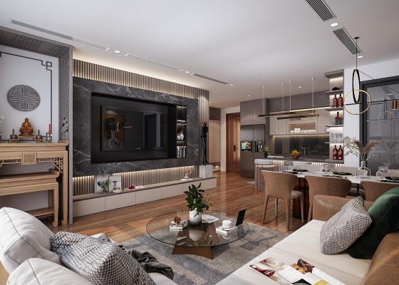 Nội thất chung cư tối ưu không gian sống tại Phan Rang, Ninh Thuận